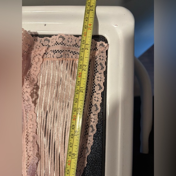 Vintage Blush Pink Slip Skirt - Picture 4 of 4
